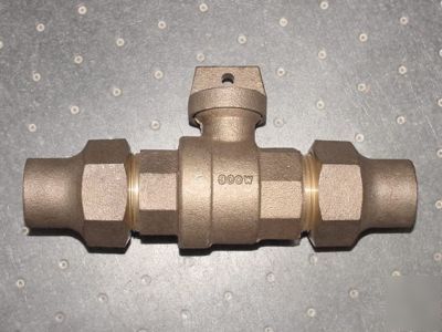 New mcdonald ball valve curb stop 6100 1 300 psig flr - 