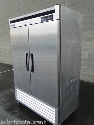 Turbo air msr-49NM 2 door reach-in cooler refrigerator