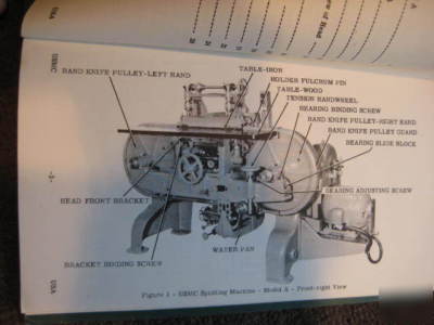 Usmc splitting machine model a service book