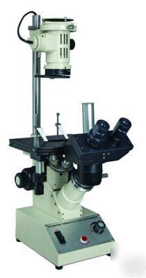 40-800X trinocular inverted tissue culture microscope