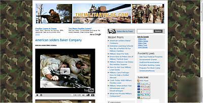 Militaryblog website and domain site big money