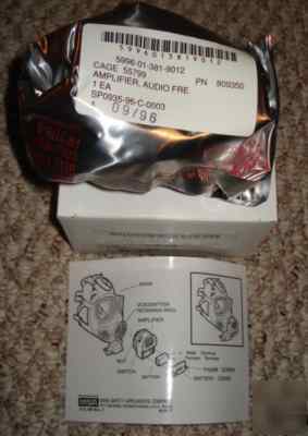 Voice amplifier box 3M fr-m-40/M40 respirator gas mask 