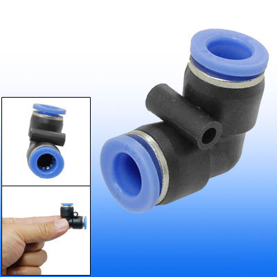 Push in 90Â° elbow one touch round 8MM tube fittings