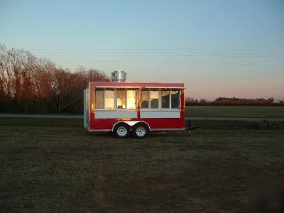 2010 7 x 14 catering concession trailer / kitchen