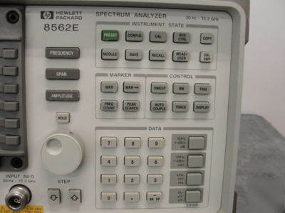 Agilent / hp 8562E spectrum analyzer 30 hz - 13.2 ghz