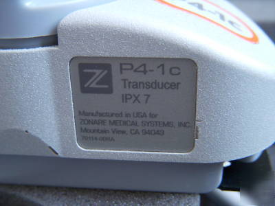 Zonare phazed array probe P4-1C excellent condition