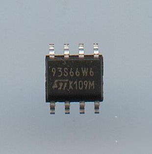 50 pcs st M93S66 4K (X16) microwire eeprom spi smt smd