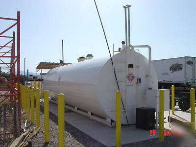 2006 tyco 10,000 gal portable diesel fuel storage tank