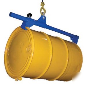Near vertical drum lifter - 55-gallon