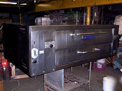 Re-built dbl stack bakers pride pizza oven