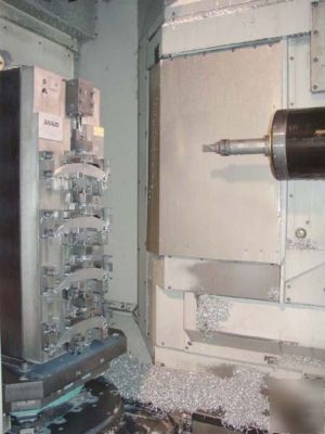 Makino A55E cnc horizontal machining center 2001