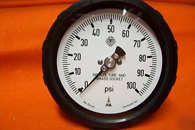 New 0-100 psi gauge / 3-1/2
