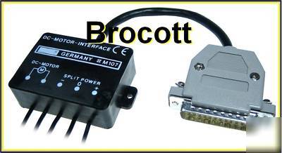 Pc interface for dc motor control- dc motor controller