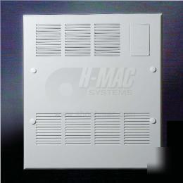 Pwu 13/15 hot water wall heater | recessed mount | fan