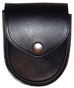 Premium leather handcuff case