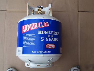 Manchester armor clad 20# horizontal propane cylinder