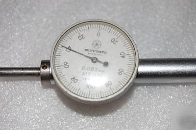 Mitutoyo dial test finger indicator 0.002MM 513-103
