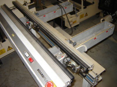 Universal boardflo pcb edge rail pcb conveyor uic smt 