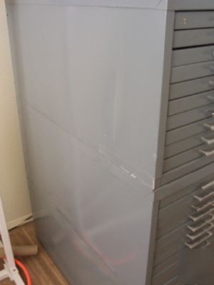 3 safco 10 drawer blueprint file cabinets save $4000 