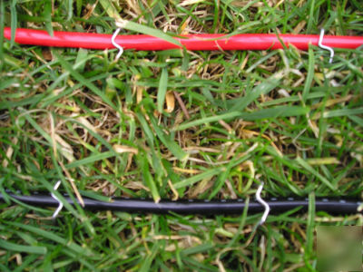 Butternut ground radial wire anchor pins lawn staples 