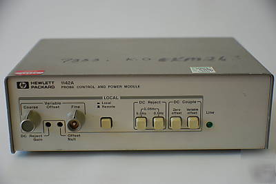 Hp 1141A probe and 1142A probe control & power module