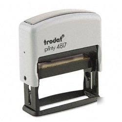 New trodat economy 12-message stamp, dater, self-ink...