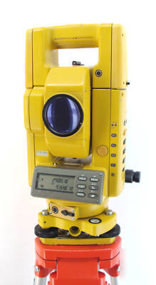 Topcon gts-304 total station, surveying, stakeout