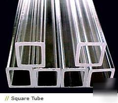  square acrylic tubes 1X7/8 (72