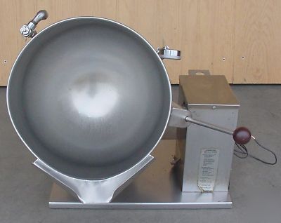 Groen tdb/7-40 commercial 40 quart steam soup kettle