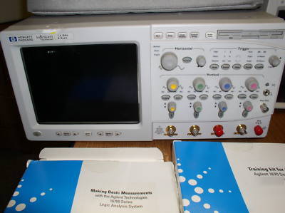 Lot of oscilloscopes and power supplies