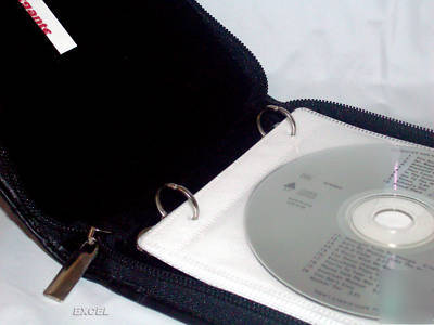 New ,cd/dvd holder storage case bag w/ buss.card pocket