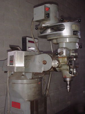 Enco vertical mill milling machine 2 axis sargon dro
