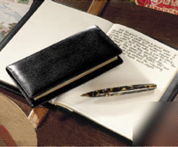 New levenger stanley desk journal jacket-black * *