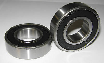 (50) 6205-2RS sealed ball bearings, 25X52 mm, 25 x 52
