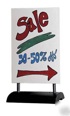 New two sided spring sign display sidewalk dry erase