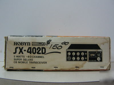 Robyn sx-402D 40 channel cb mobile transceiver 