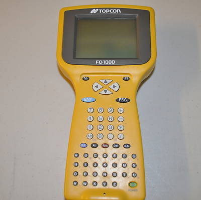 Topcon fc-1000 data collector w/charger - very nice