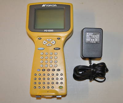 Topcon fc-1000 data collector w/charger - very nice