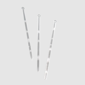 500 classic clear cocktail stirring swizzle sticks rods