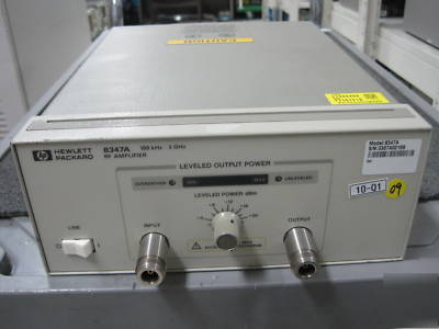 Hp/agilent 8347A rf amplifier, 100 khz to 3 ghz