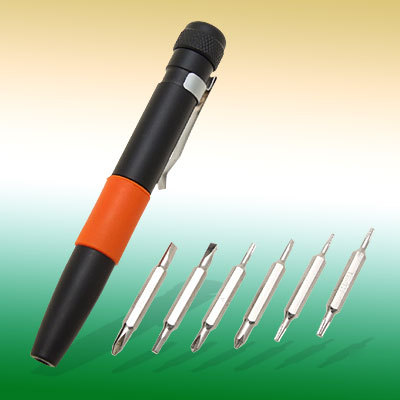 12 in 1 portable pen shaped screwdriver set handy tool