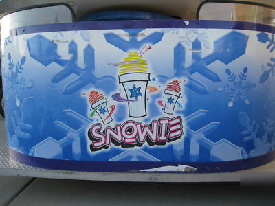 Business opportunity***shaved ice kiosk & ice shaver