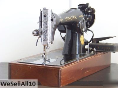 Singer industrial strenght sewing machine leather