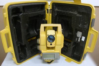 Topcon gts-802A robotic total station 4 surveying
