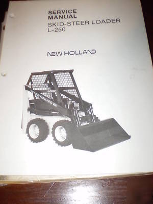 New holland l-250 skid-steer loader service manual