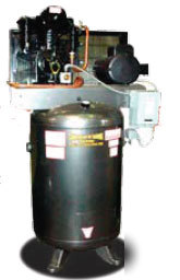 Compressed air 80 gal / 7.5 hp vertical air compressor
