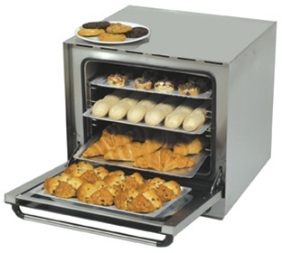 New commercial electric convection oven with steam