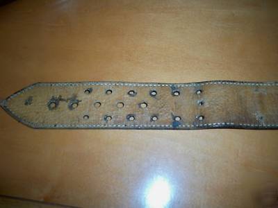 Tex shoemaker police belt holster bullet clip holders
