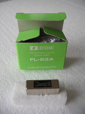 Icom fl-63A, 250HZ cw and rtty narrow filter 