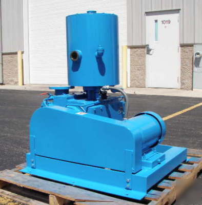 Kinney vacuum pump model KDH130B, 5HP,134 cfm, 10 mic